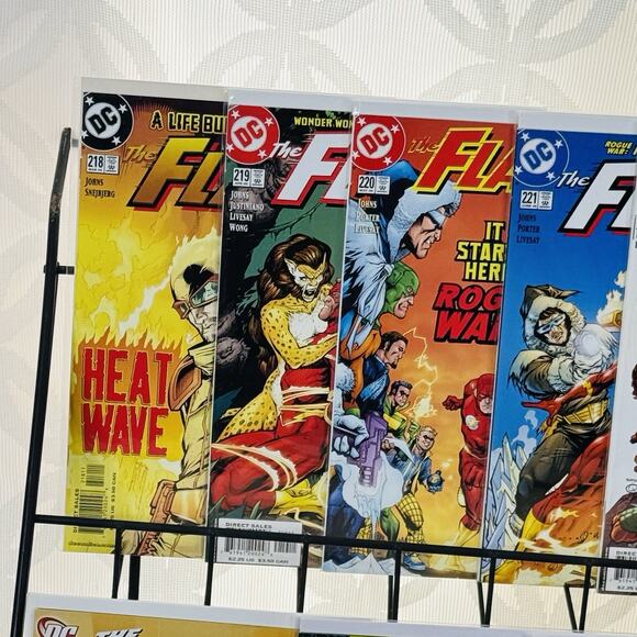 The Flash 218-228 231-232 236-240 lot (Volume 2 DC) Wally West Rogue War - Picture 2 of 7